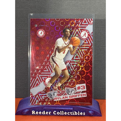 Rylan Griffen 2023-2024 Onit Basketball Alabama Sticker Series Holo