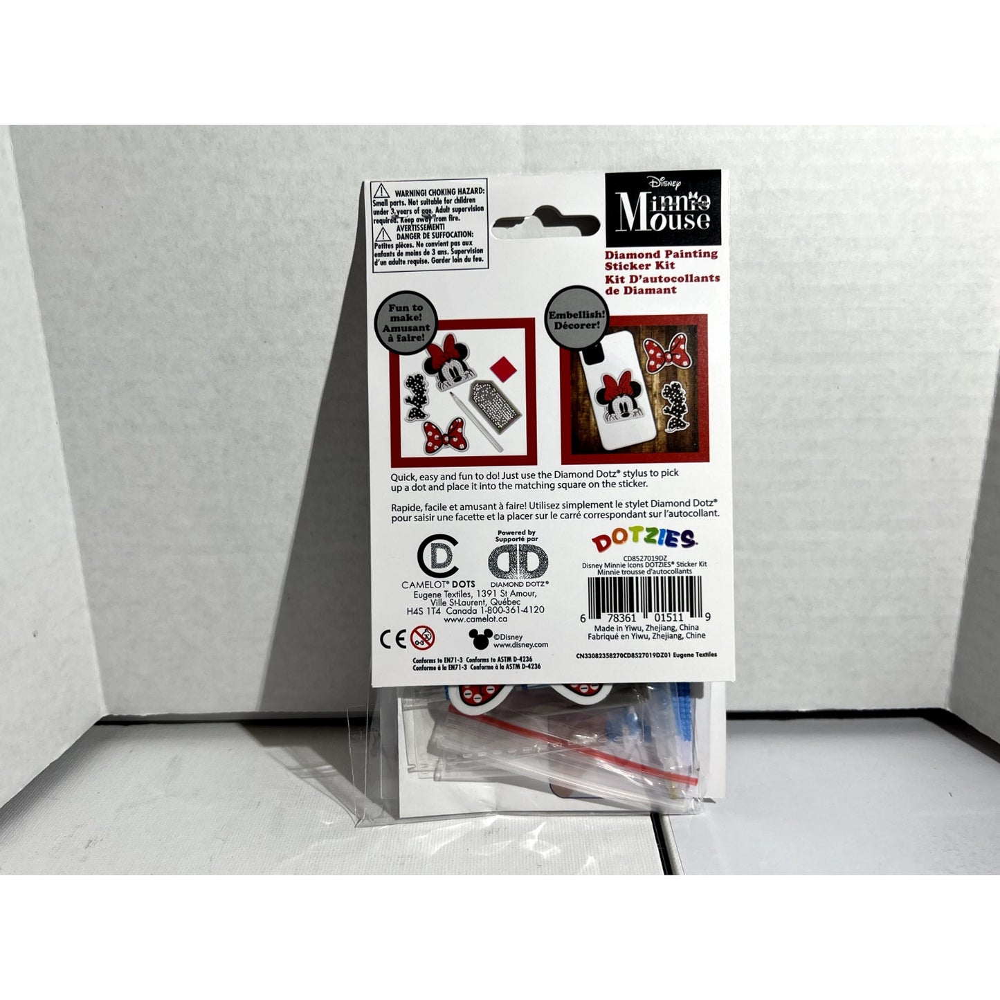 New in Package Diamond Painting Sticker Kit Of Disney Minnie Mouse