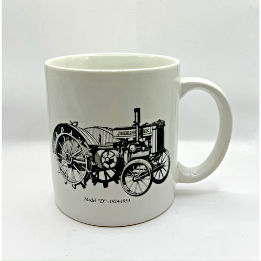 John Deere Service Coffee Cup Mug Go With The Green Tractor Vintage