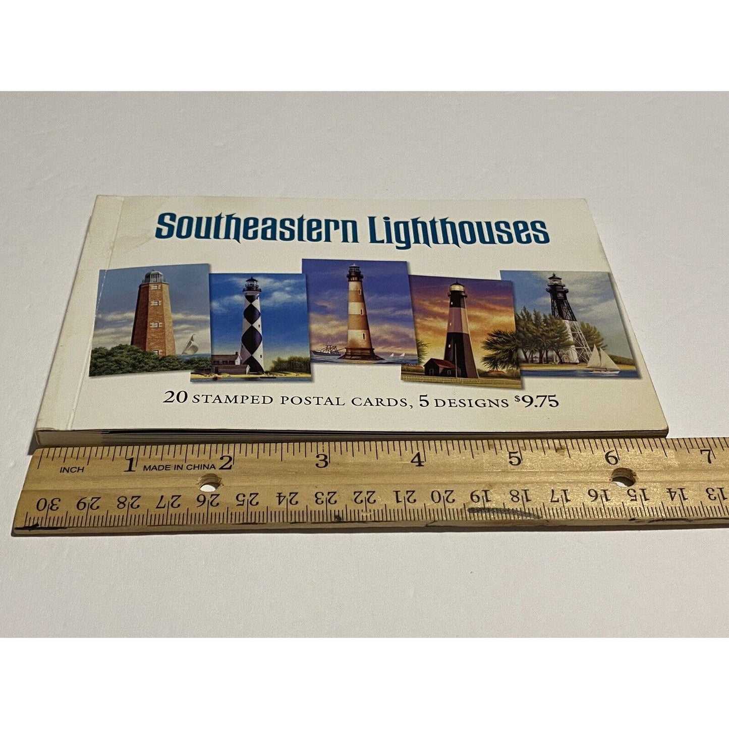 Southeastern Lighthouses 20 Stamped Postal Cards 5 Designs See Front Cover USPS