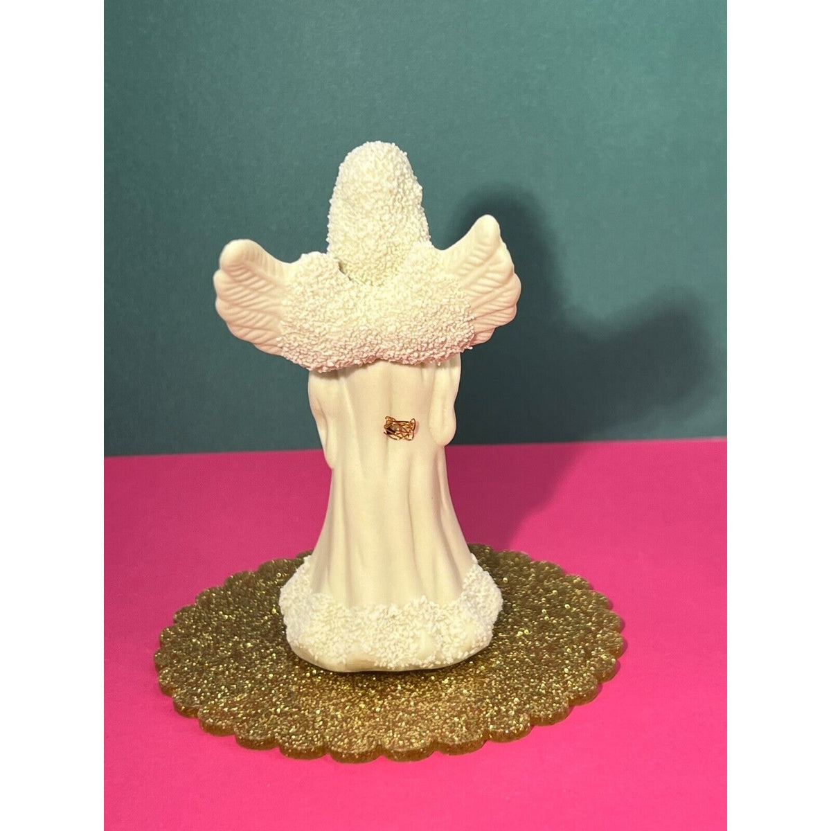 Lot of 2 Albert E Price Angel Holding Baby - Angel Praying - Ceramic Bells -OBox