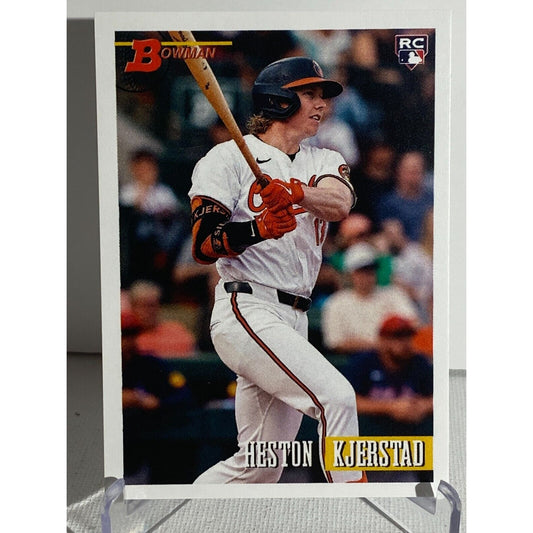 #73 Heston Kjerstad RC Baltimore Orioles 2024 Topps TBT Single