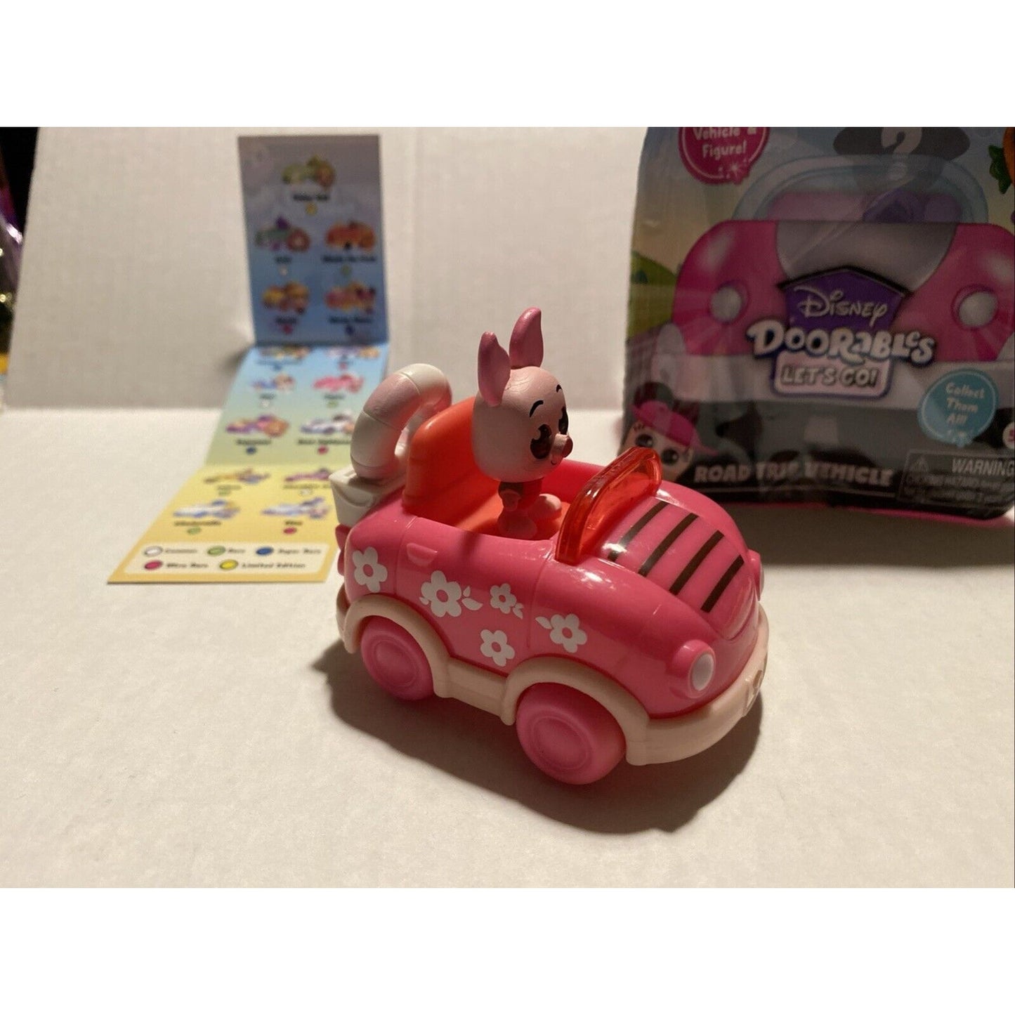 Disney Doorables Lets Go Road Trip Winne The Pooh Piglet Vehicle & Figure