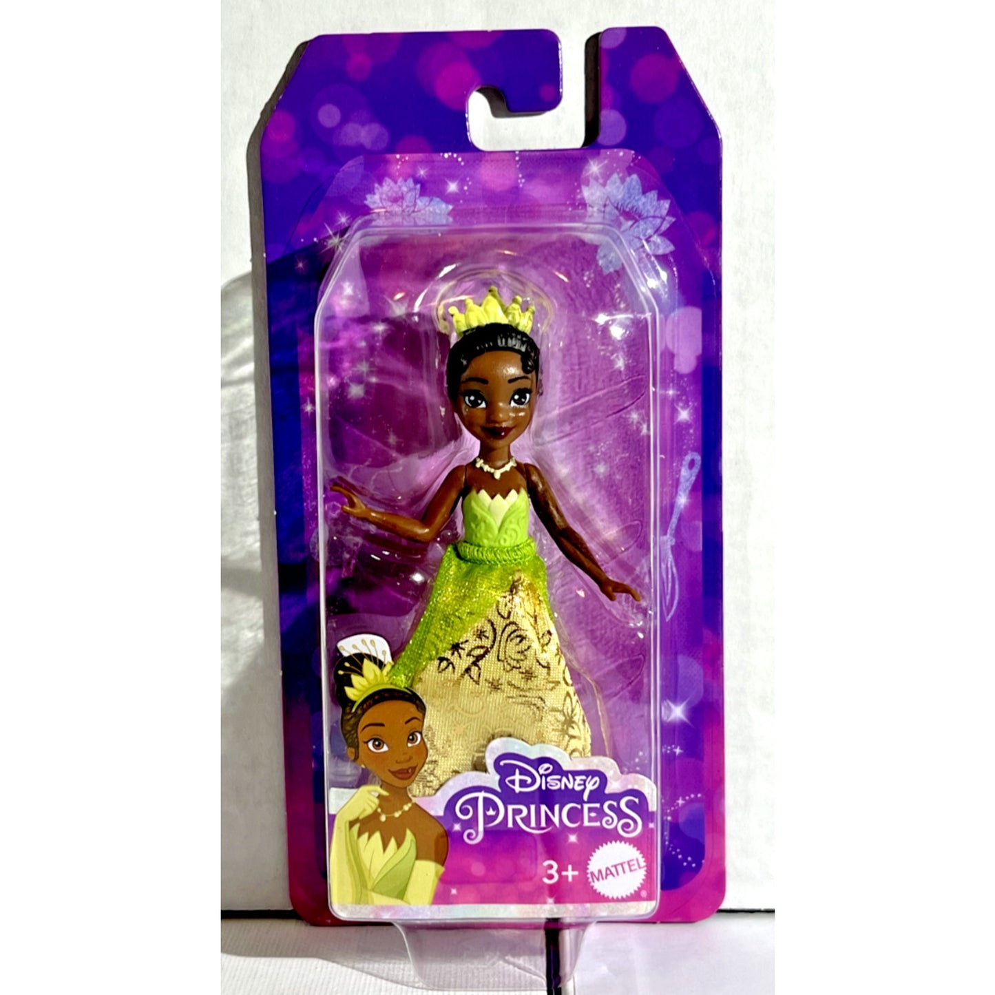 Disney Princess Tiana Small Doll with Brown Hair & Brown Eyes