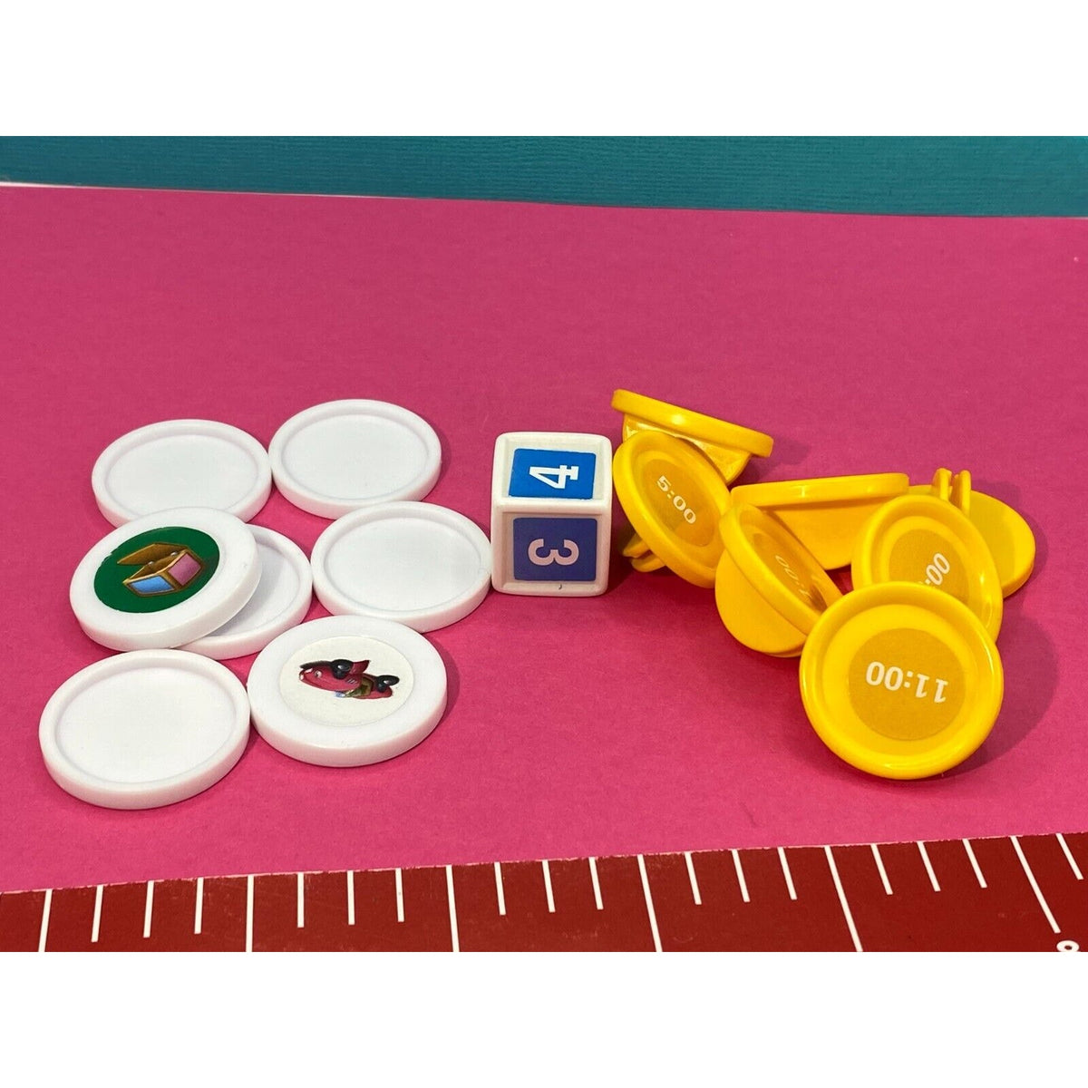 Lot Assortment of plastic Game Pieces