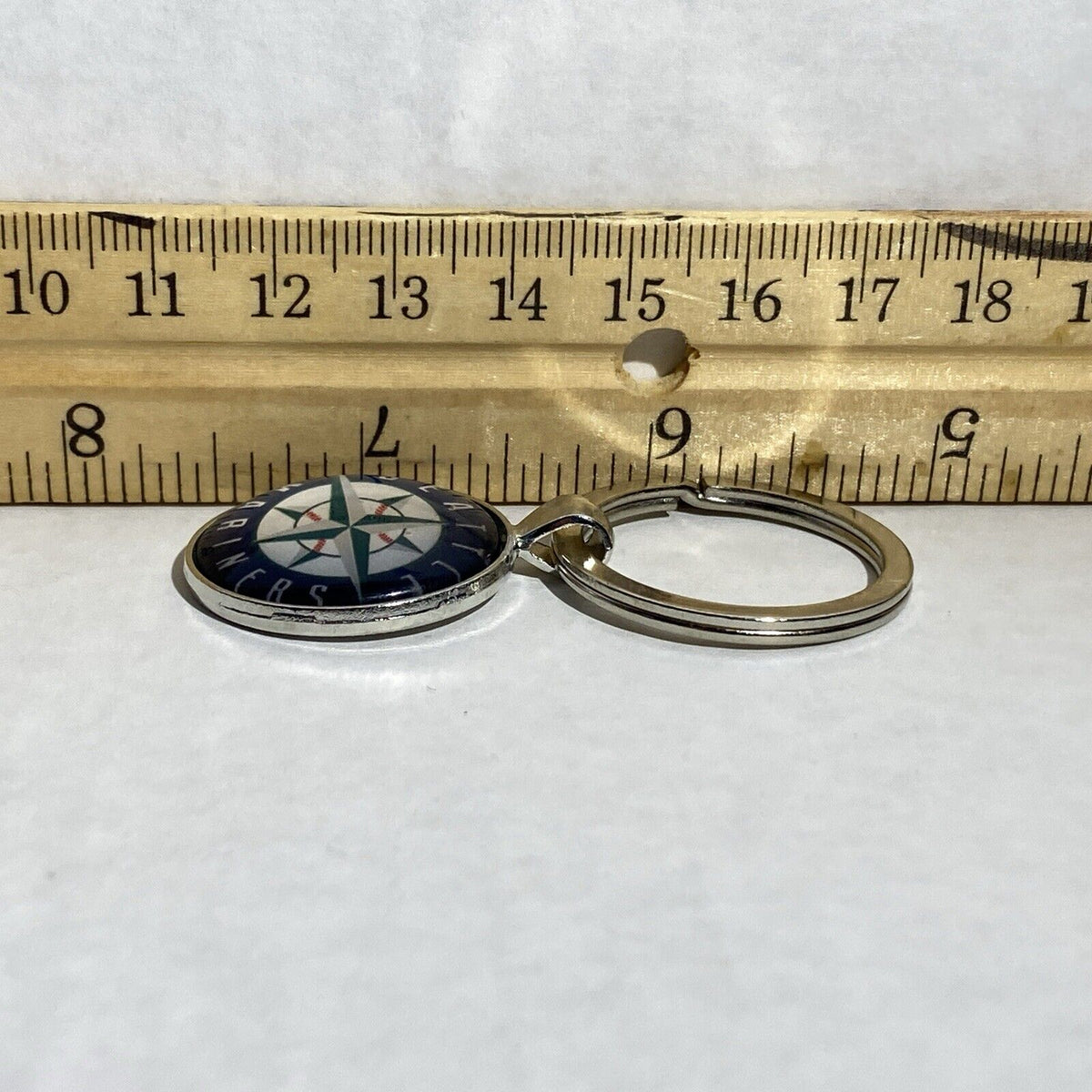 Seattle Mariners MLB Metal Baseball Keychain