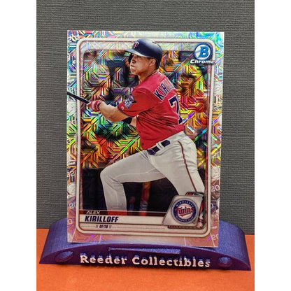 Alex Kirkoff 2020 Bowman Chrome Prospects #BCP-80 Minn Twins Mojo Refractor