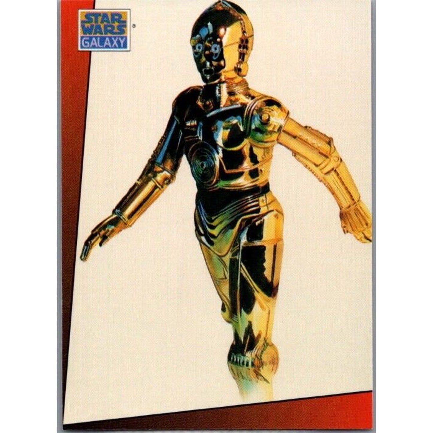 1993 Star Wars Galaxy #11 C-3PO Character Cards