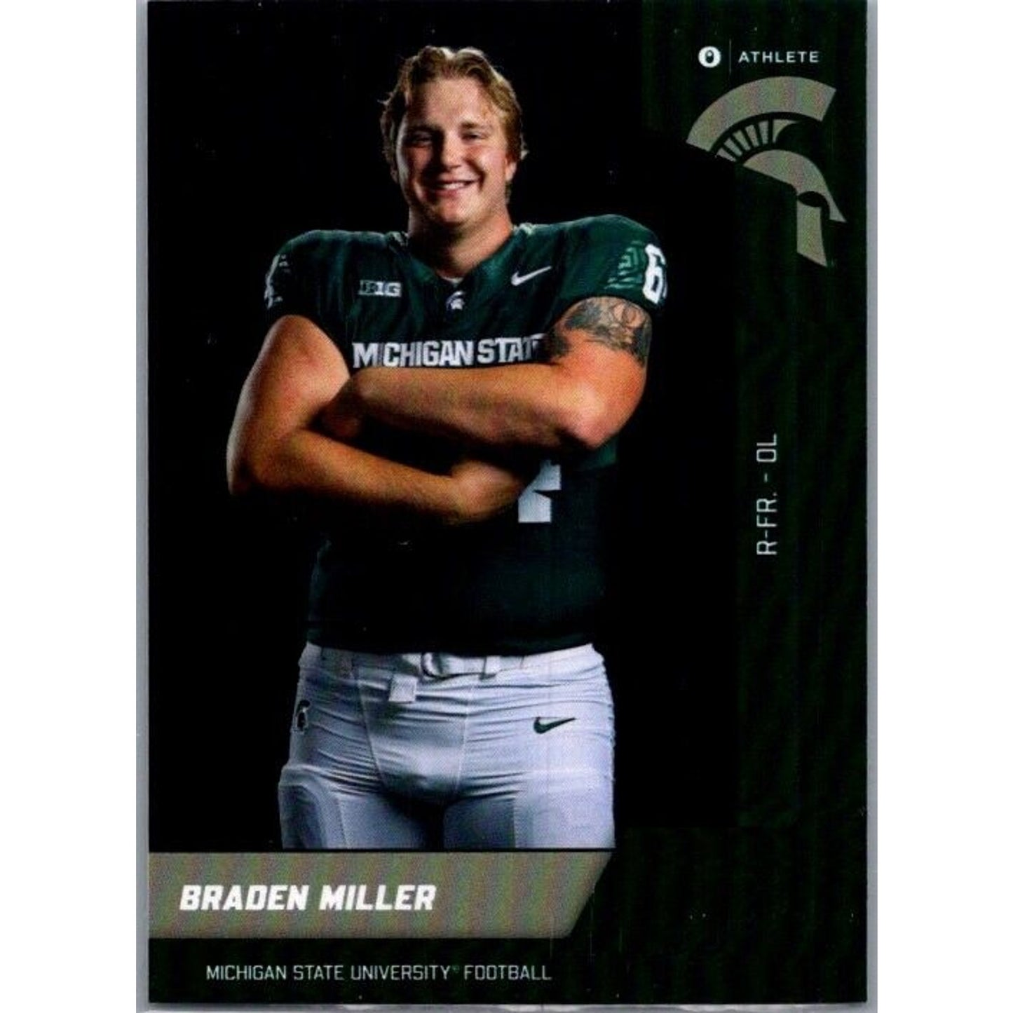 2023 Onit Football Braden Miller Michigan State Spartans