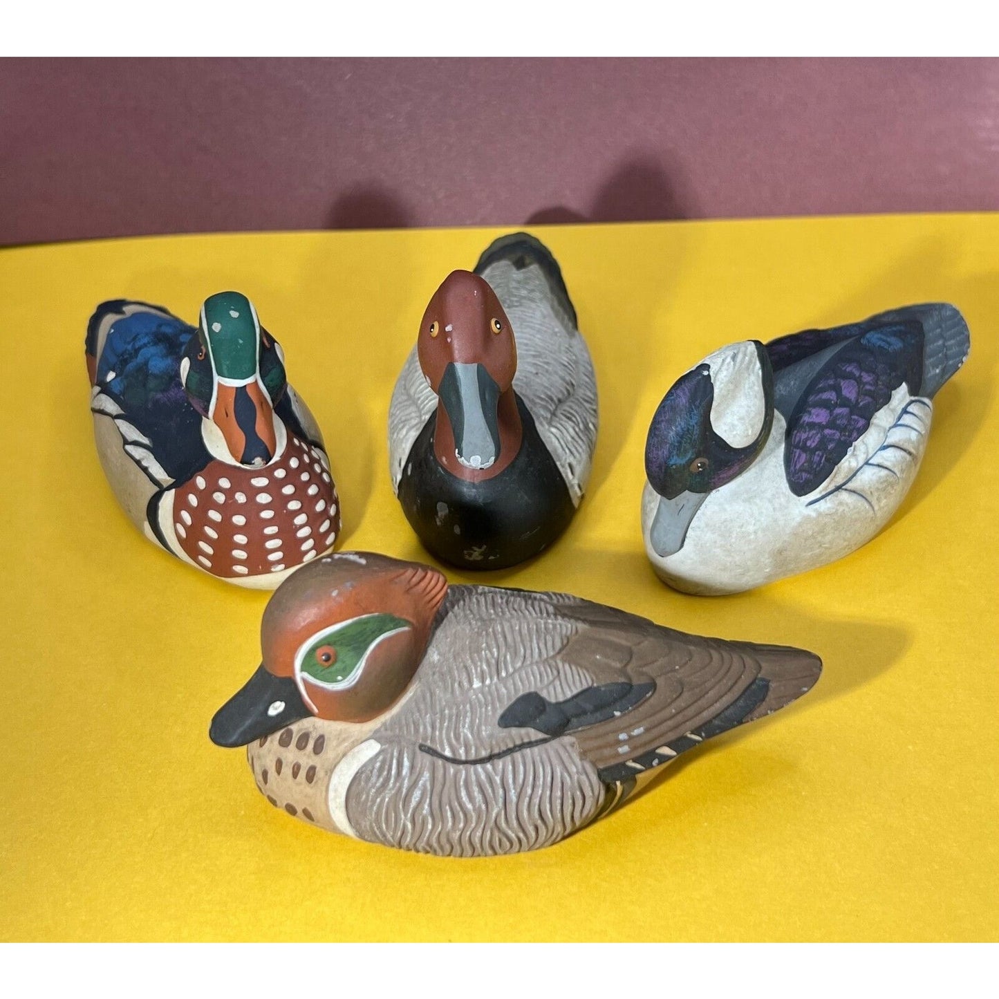 1984 Avon Collector Duck Series Set of Four