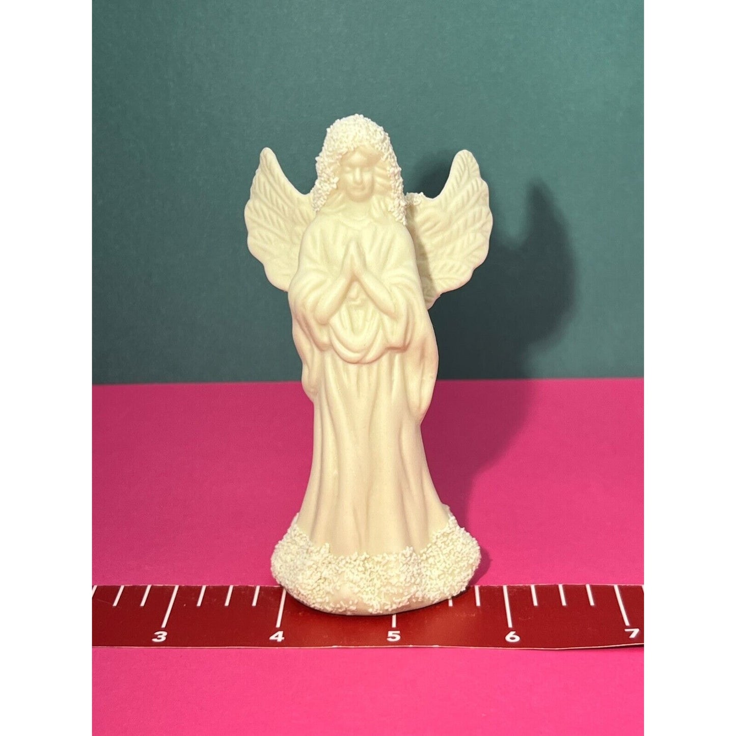 Lot of 2 Albert E Price Angel Holding Baby - Angel Praying - Ceramic Bells -OBox