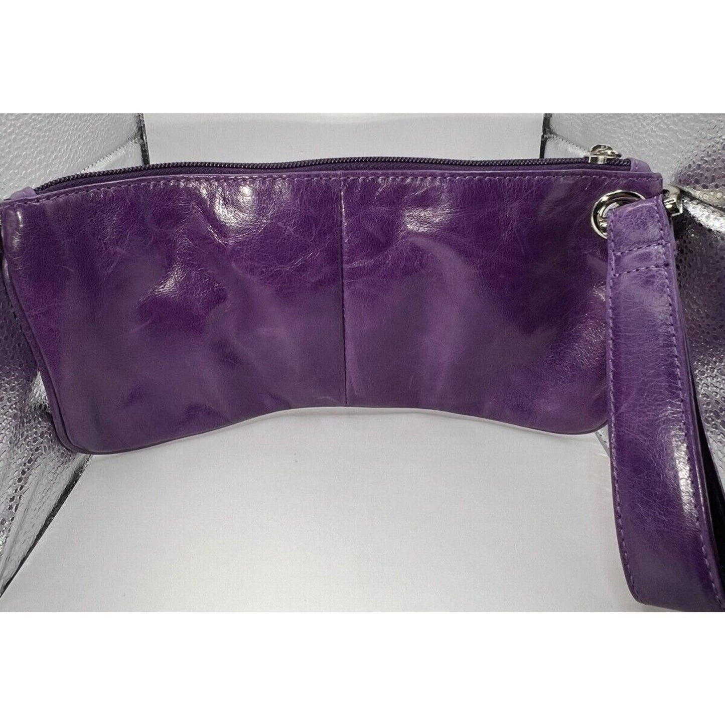 Hobo Vintage Wristlet Eggplant