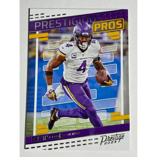 Dalvin Cook Prestigious Pros 2023 Panini Prestige Minnesota Vikings