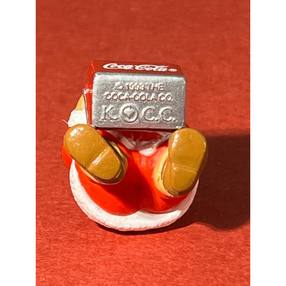 Hallmark SANTA COCA-COLA Christmas Ornament w/Box 1993 Collectors Club Rare VTG