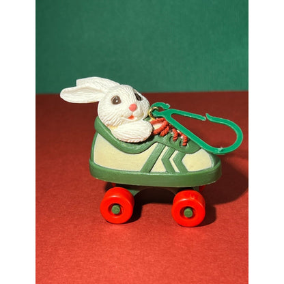 Roller Skating Rabbit `1984` Showing Off Skills Hallmark Tree Ornament