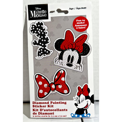 New in Package Diamond Painting Sticker Kit Of Disney Minnie Mouse