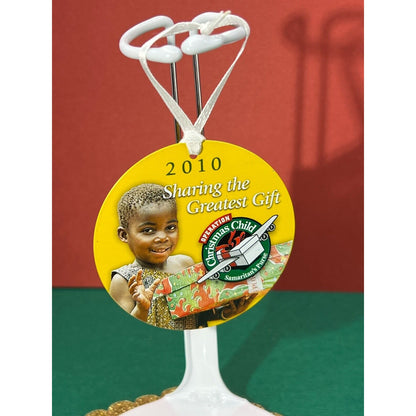 2010 Operation Christmas Child Ornament