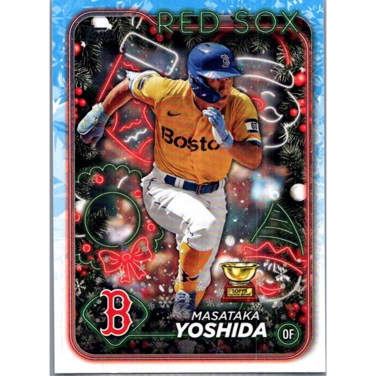 2024 Topps Holiday #H5 Masataka Yoshida Boston Red Sox