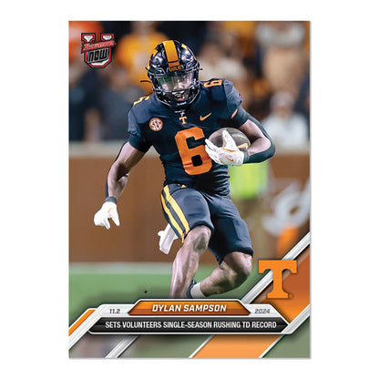 2024-25 BOWMAN U NOW CARD TENNESSEE VOLUNTEERS DYLAN SAMPSON #35 19 TDs Presell