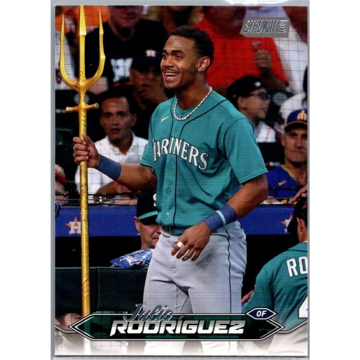 Julio Rodríguez 2024 Stadium Club #227 Seattle Mariners