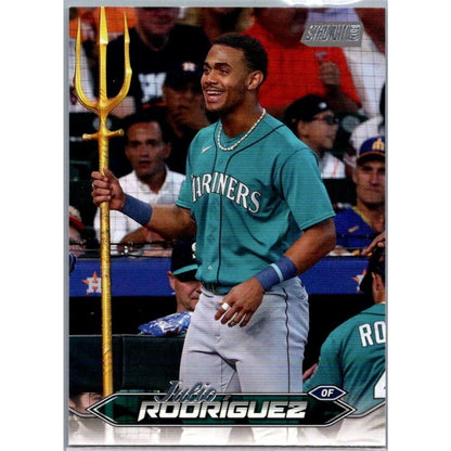Julio Rodríguez 2024 Stadium Club #227 Seattle Mariners