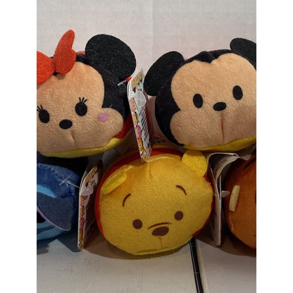 NWT Bundle Of 5 DISNEY MARVEL TSUM TSUM MINI PLUSH Free Shipping