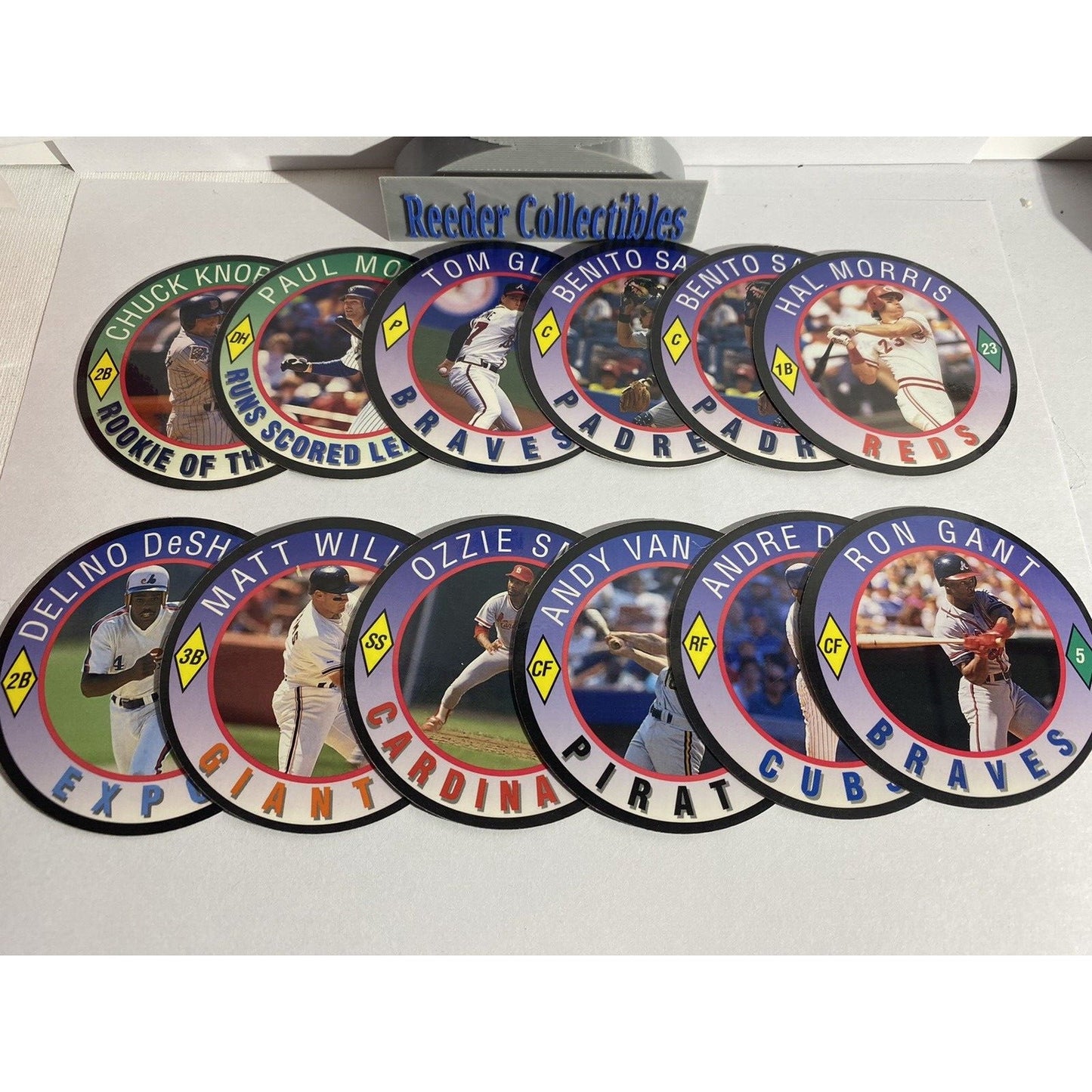 1992 Score Coke Hardee’s baseball player disc Lot of 27 (not complete set)