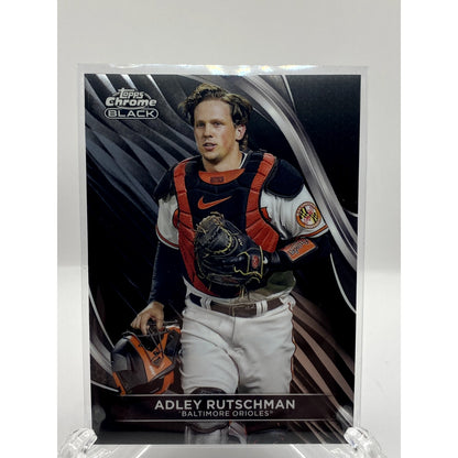 2024 Topps Chrome Black Adley Rutschman Baltimore Orioles 4