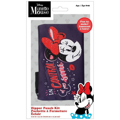 Dotzies Minnie Mouse Zipper Pouch Diamond Painting Kit