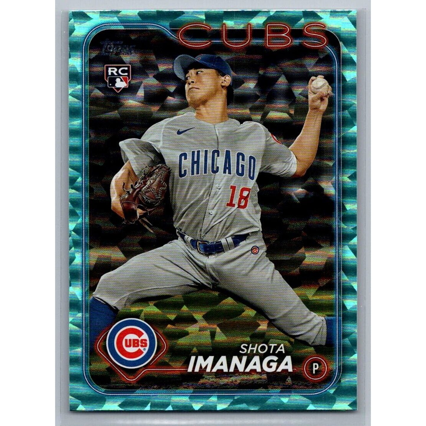 2024 Topps #442 Shota Imanaga Aqua Foil 103/399