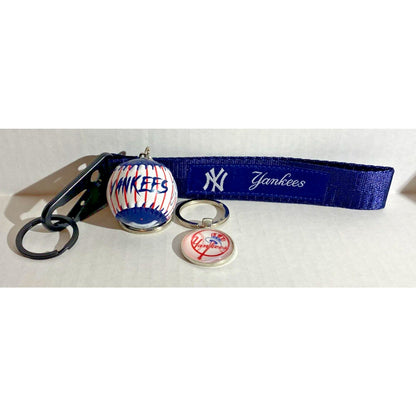 New York Yankees set of Keychains Keychain