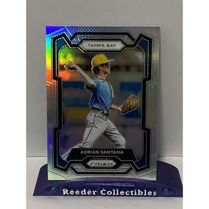 2024 Panini Prizm #271 Adrian Santana Tampa Bay Rays Silver Prizm