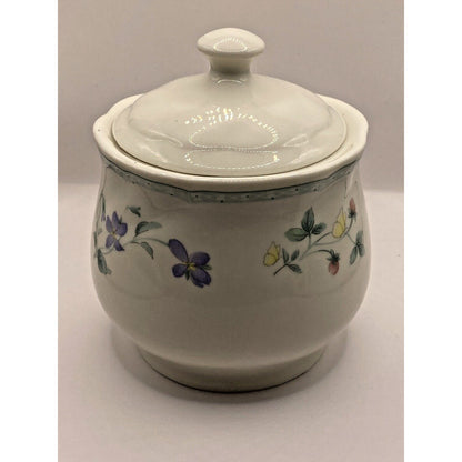 Citation Felicity Pattern Fine Porcelain China Sugar Bowl