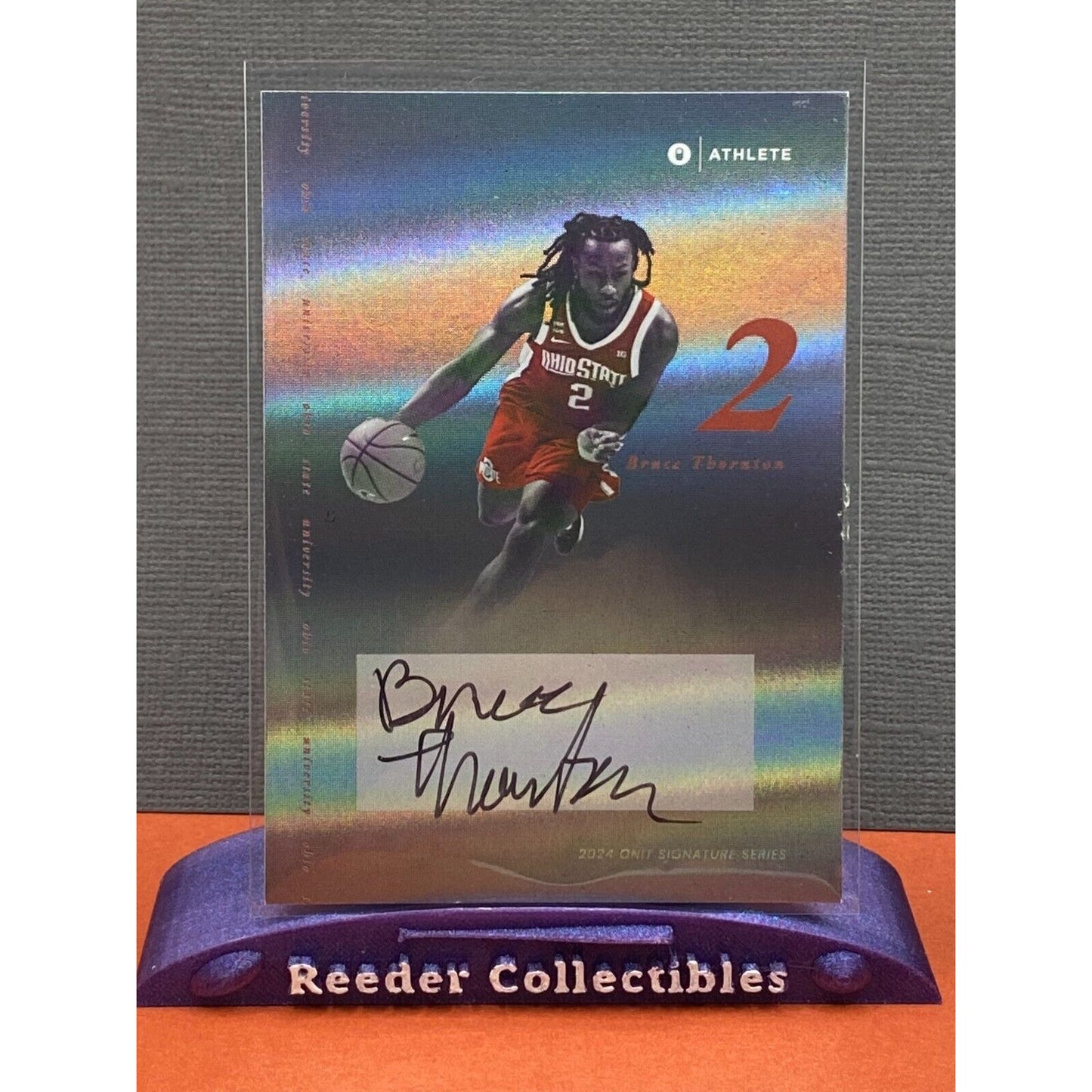 Bruce Thornton 2023-2024 Onit #81 65/85 Autograph Ohio State Buckeyes Auto