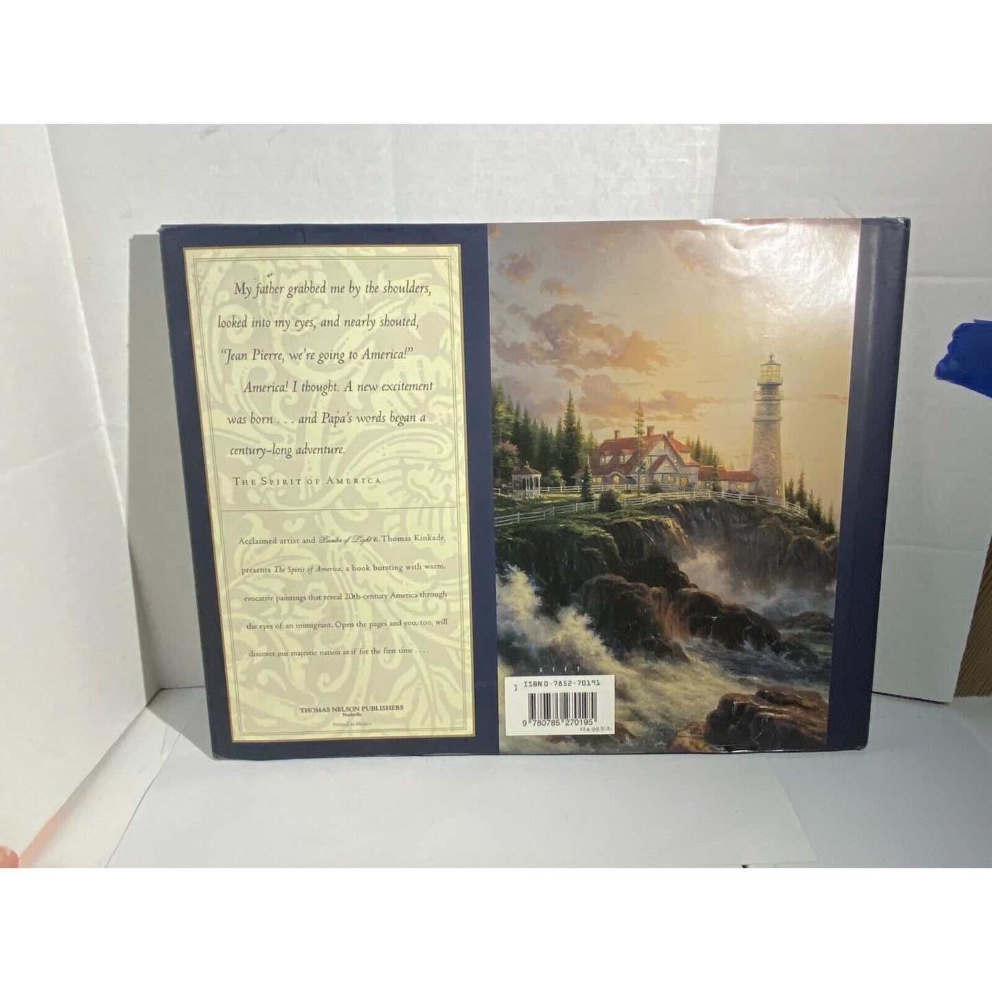 The Spirit of America by Thomas Kincade & Calvin Miller Thomas Nelson