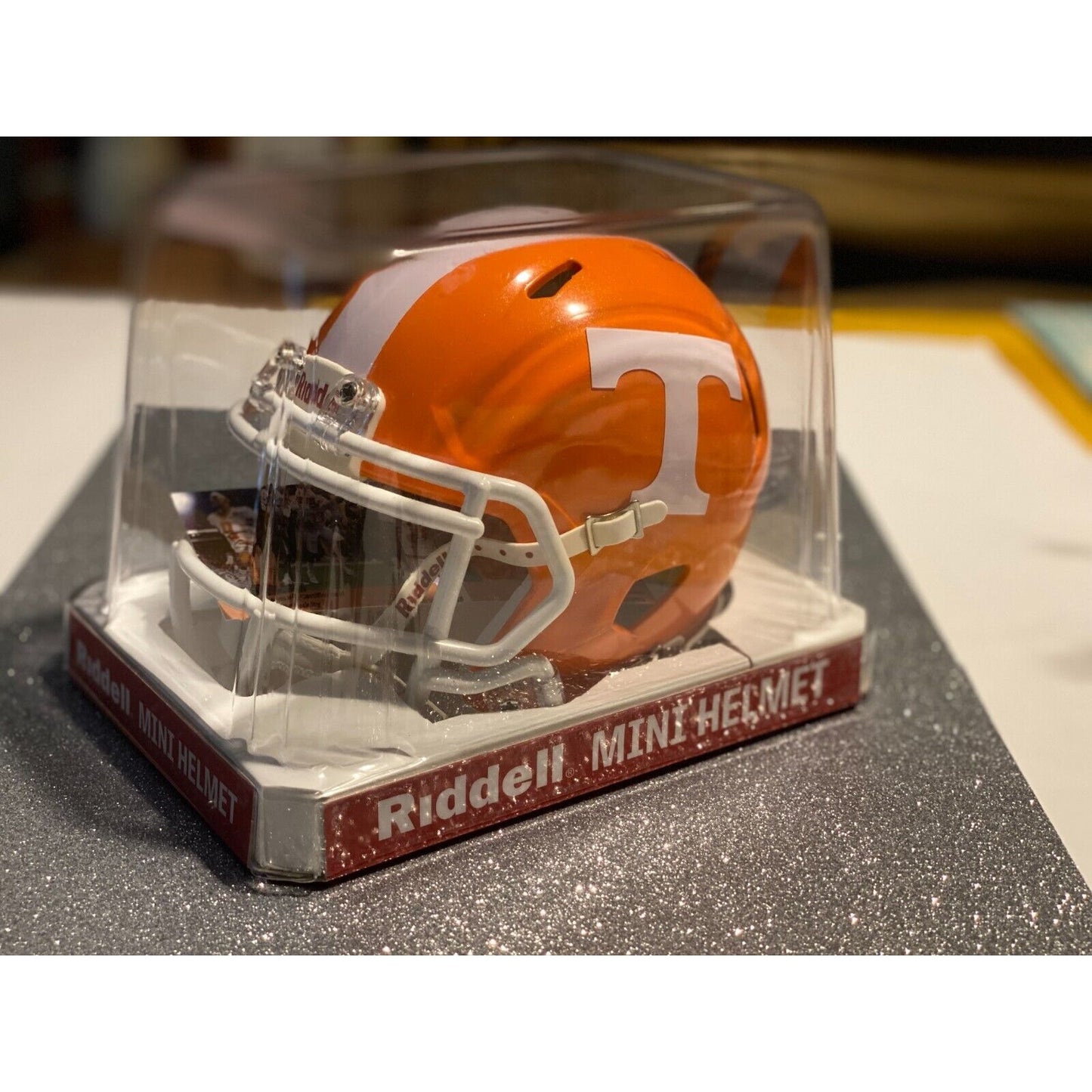 Wesley Walker Go Vols Autographed Riddell Mini Helmet Tennessee Volunteers COA