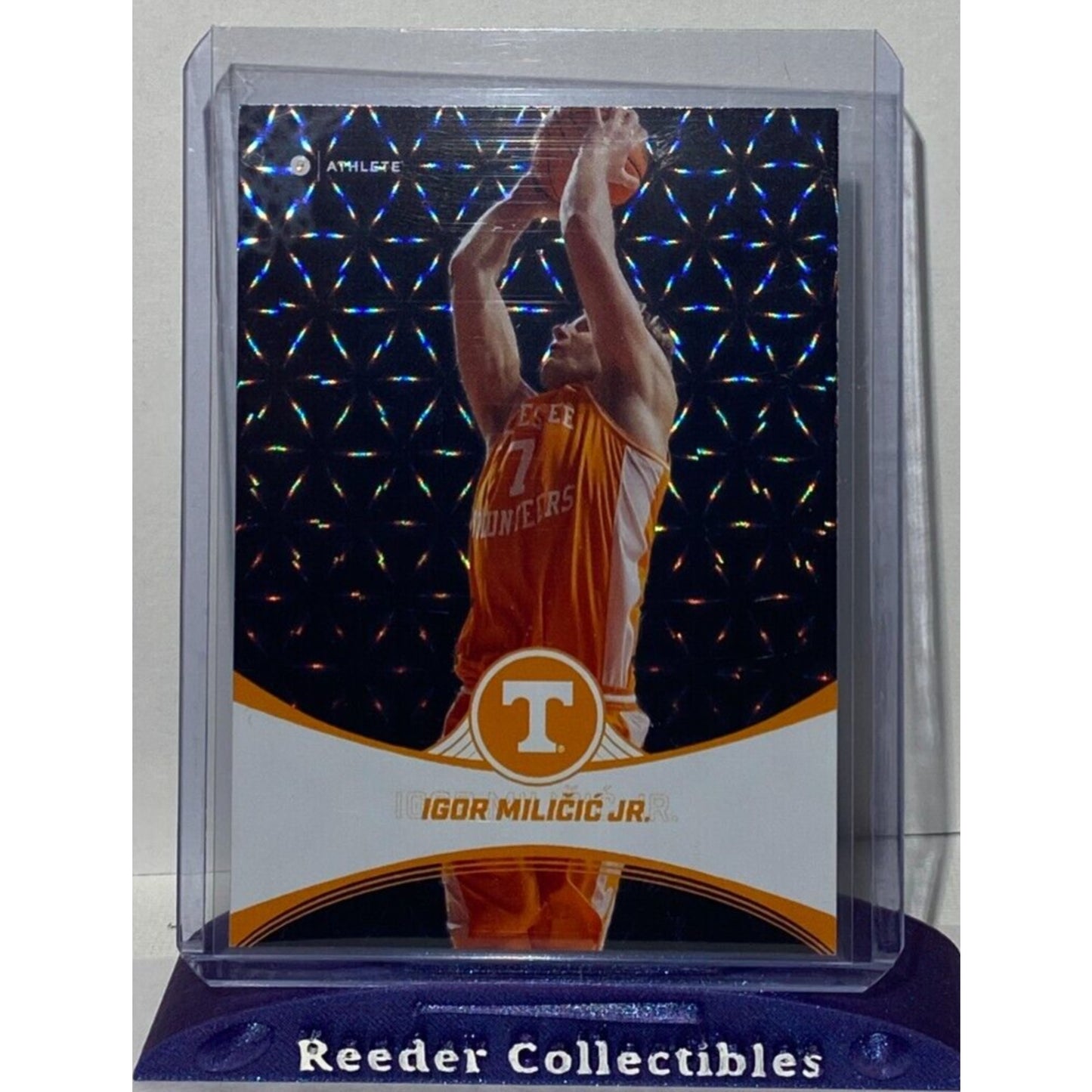 2025 Onit Basketball P-2 Igor Milicic Jr. Tennessee Volunteers Silver Holo