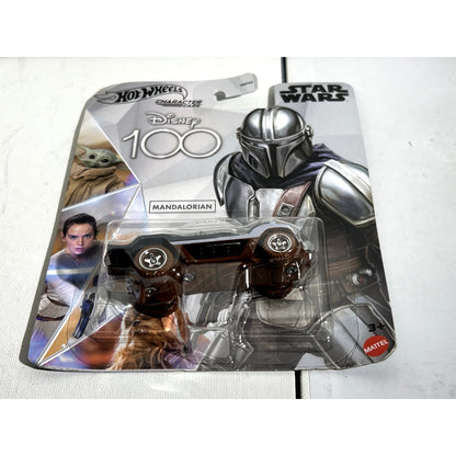 Hot Wheels Disney 100 Years Star Wars Mandalorian Character Car 2023 Release