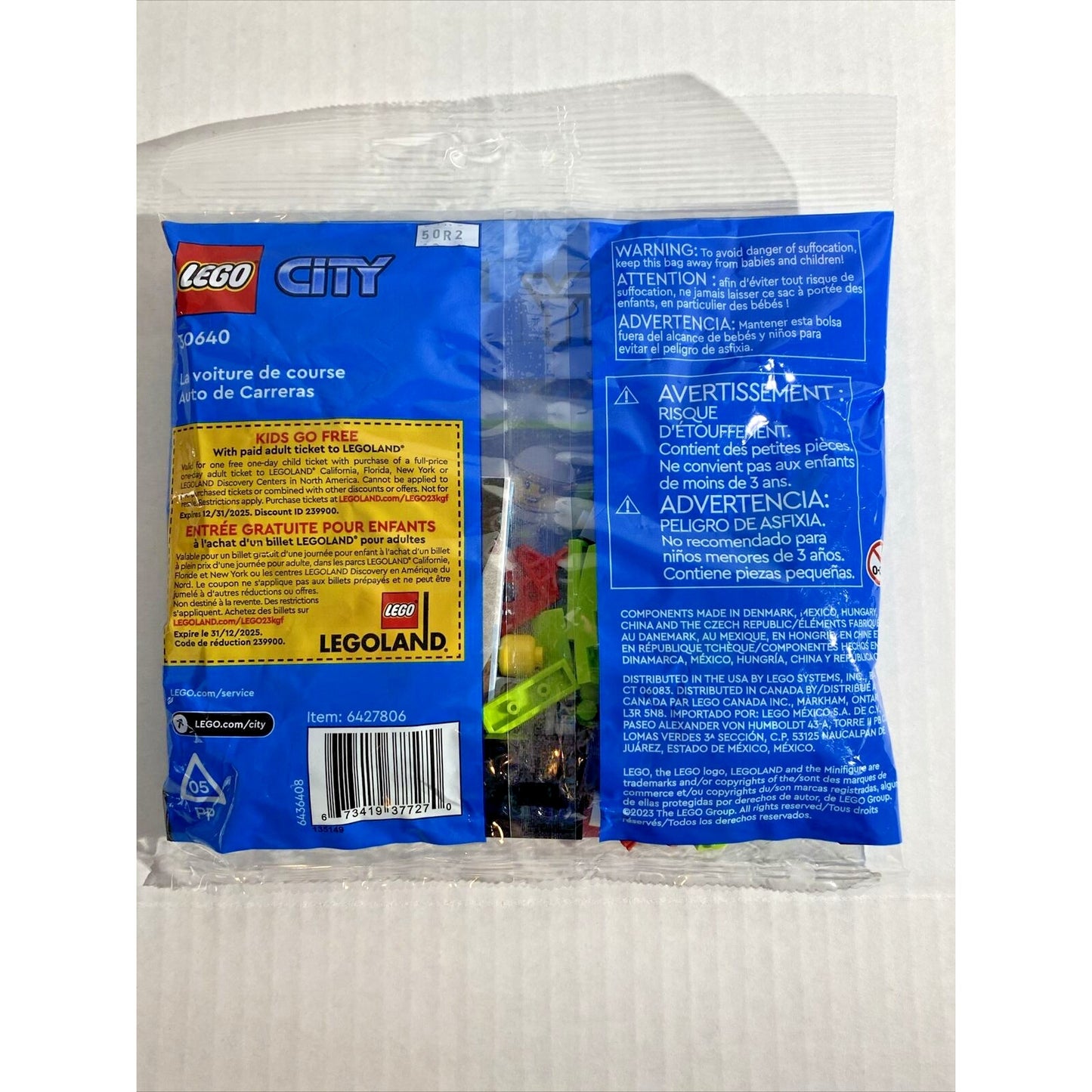 LEGO CITY: Race Car (30640) 44 Pieces