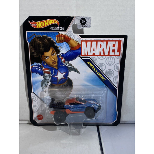 Hot Wheels 2023 Marvel America Chavez 1:64 Scale Die-cast Cars Model Toy Vehicle