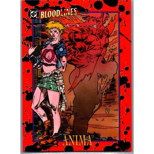 1993 Skybox DC Bloodlines #58 Anima