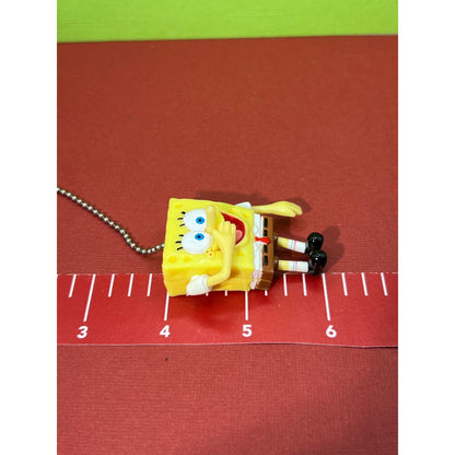 Spongebob Squarepants PVC Action Figure Key Chain Dangler Fan Pull