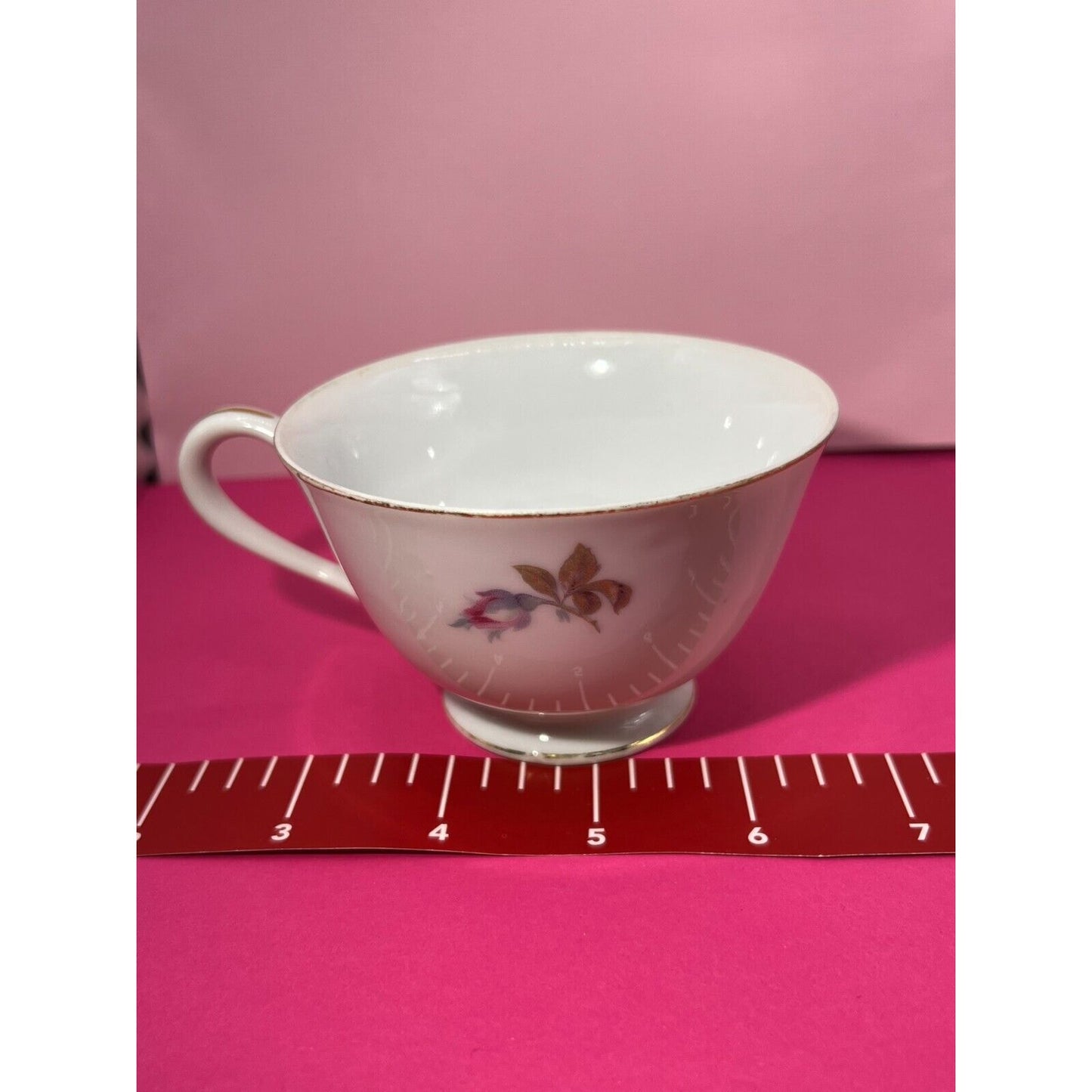 Cherry China Made in Occupied Japan 3.75" Tea / Coffee Cup Vintage