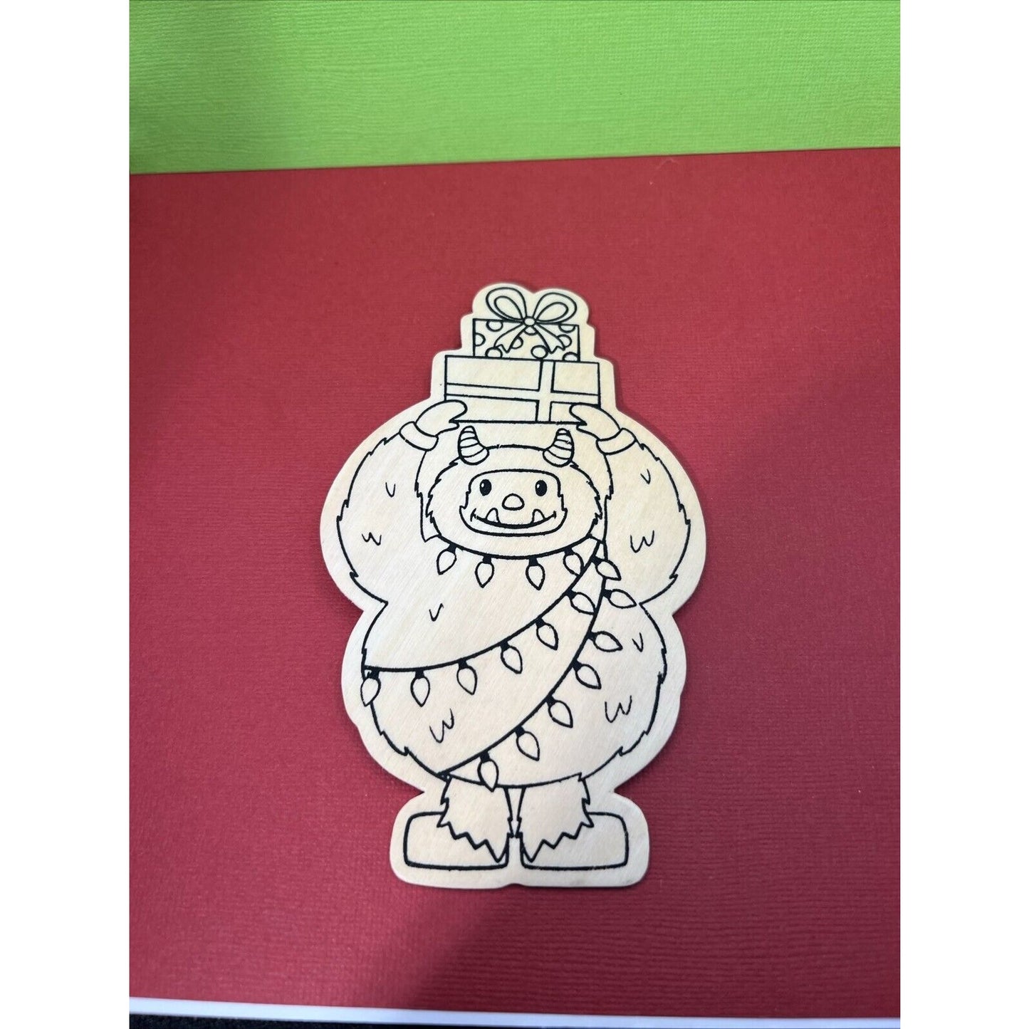 5pc Christmas Monster Ornaments Hobby Lobby to be painted