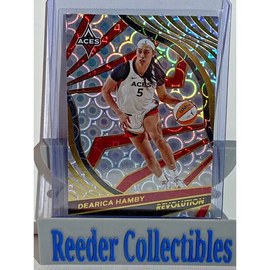 2022 Panini Revolution WNBA Dearica Hamby #13 Las Vegas Aces Groove