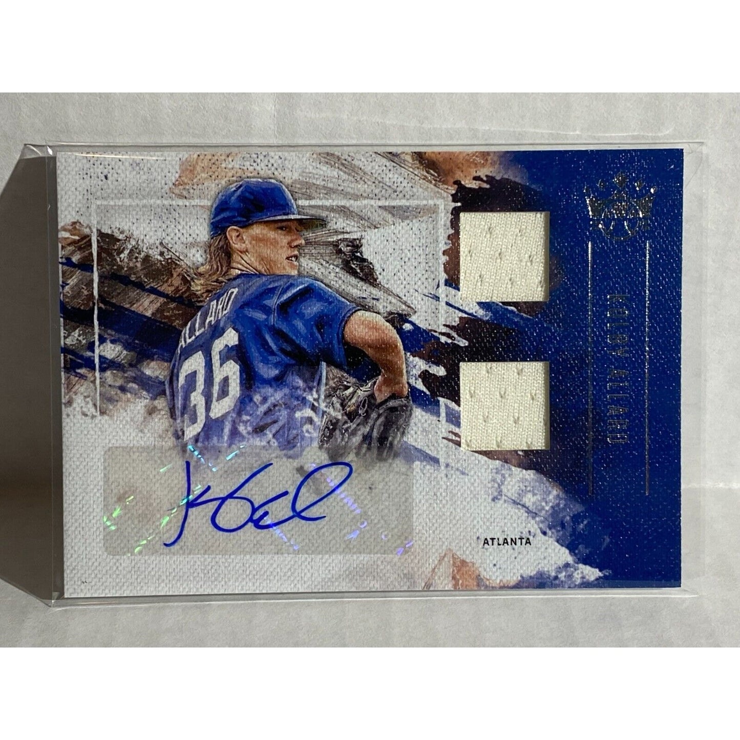 2019 Diamond Kings KOLBY ALLARD Material Signatures Autograph No. DMS-KA