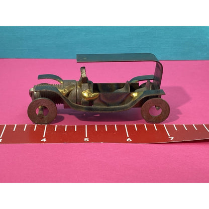 Vintage Spark Plug Automobile Metal Toy 4 Inch Car Collectible