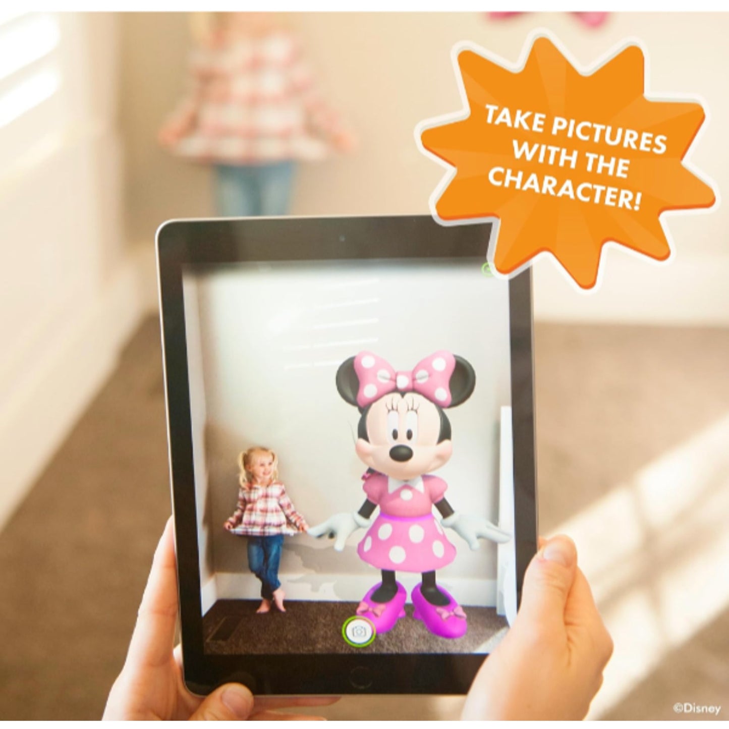 Mickey Mouse Wall Decal (13in X 16in) w/ Augmented Reality. By Disney Junior.