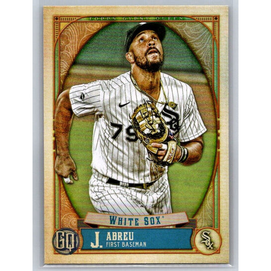 2021 Topps Gypsy Queen #96 Jose Abreu Green Chicago White Sox