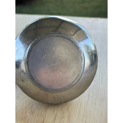 VINTAGE PEWTER ROYAL HOLLAND K.M.D.TIEL CREAMER PITCHER MADE IN HOLLAND